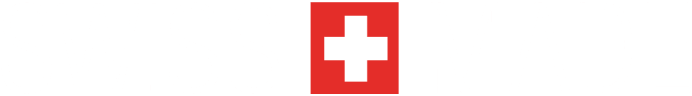 Made in Swiss Logo weiss Familienunternehmen L+S AG in der Schweiz