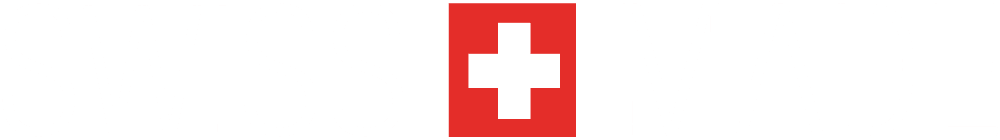 Made in Swiss Logo weiss Familienunternehmen L+S AG in der Schweiz