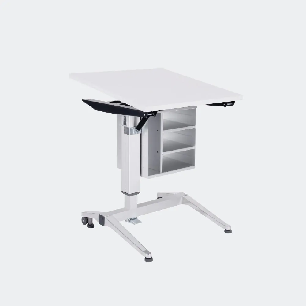 Schulmöbel Tisch Schultisch T-Linie Einzeltisch mit hoher technischer Verarbeitungsqualität wartungsfreundlich L+S AG in Sommeri