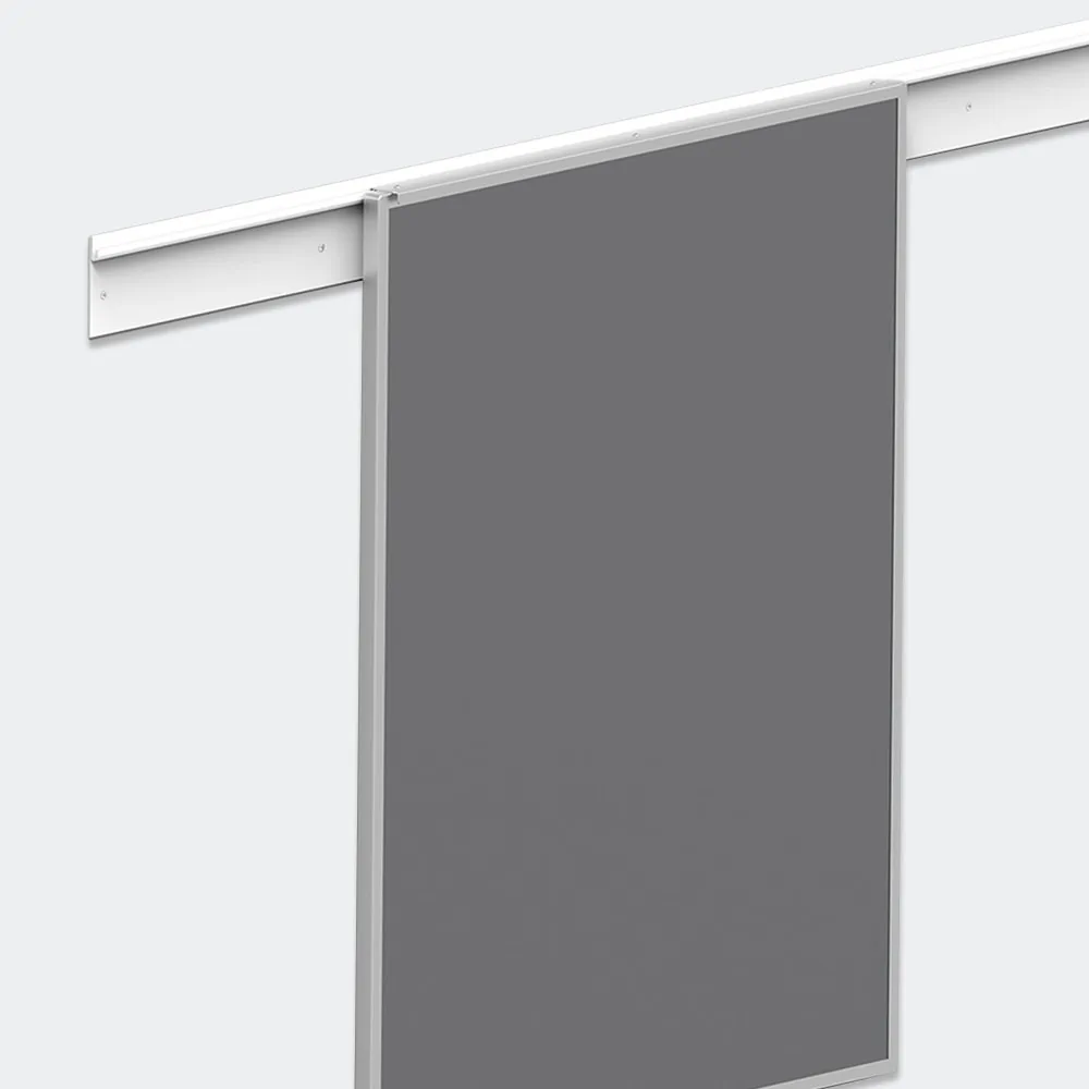 Wandtafelsysteme Stahl Leisten- und Hängetafel Einhänger an Tafelflügel für Arbeitsumfeld hergestellt der L+S AG