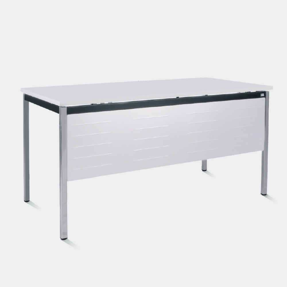 Schulmöbel Tische Mehrzwecktisch T4 mit Blende für Sichtschutz in elegantem Design L+S AG in Sommeri